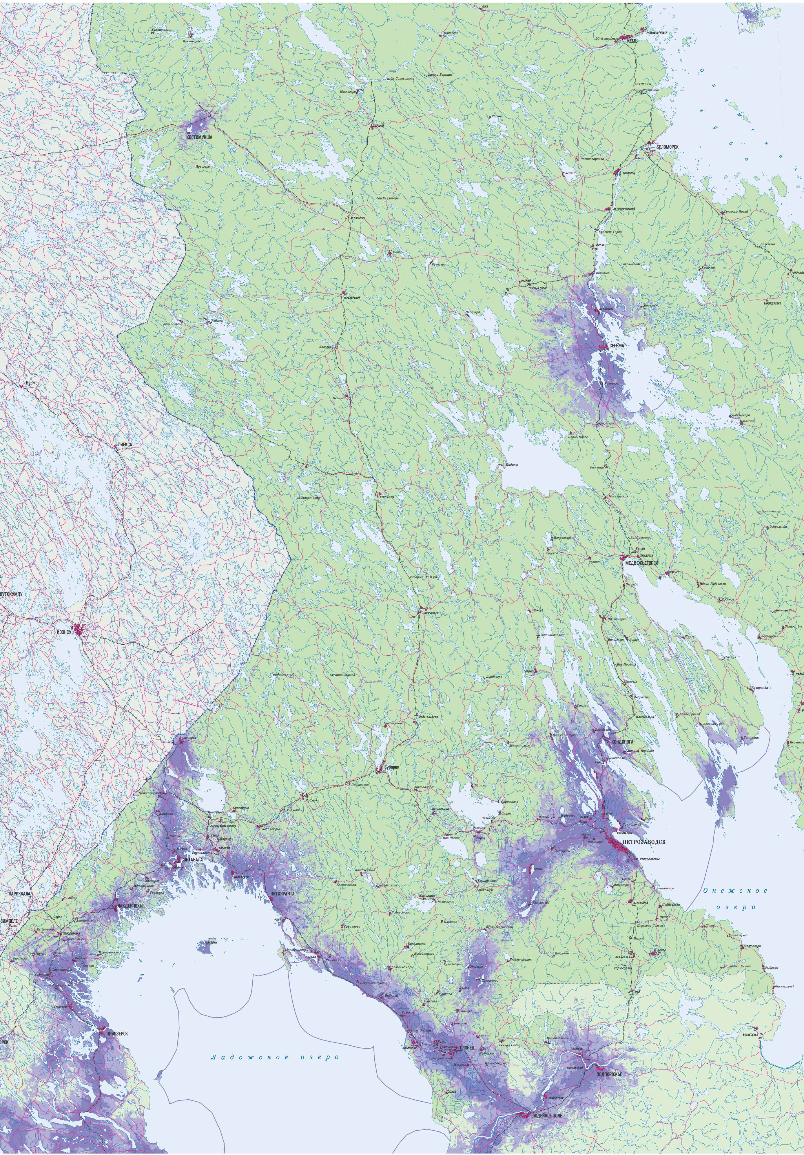 Мтс карта покрытия в карелии